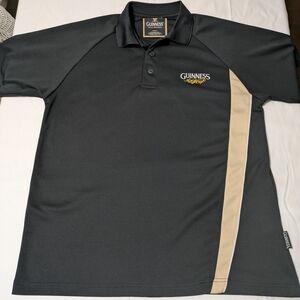 Guinness Black and Tan Men's Golf Polo Shirt